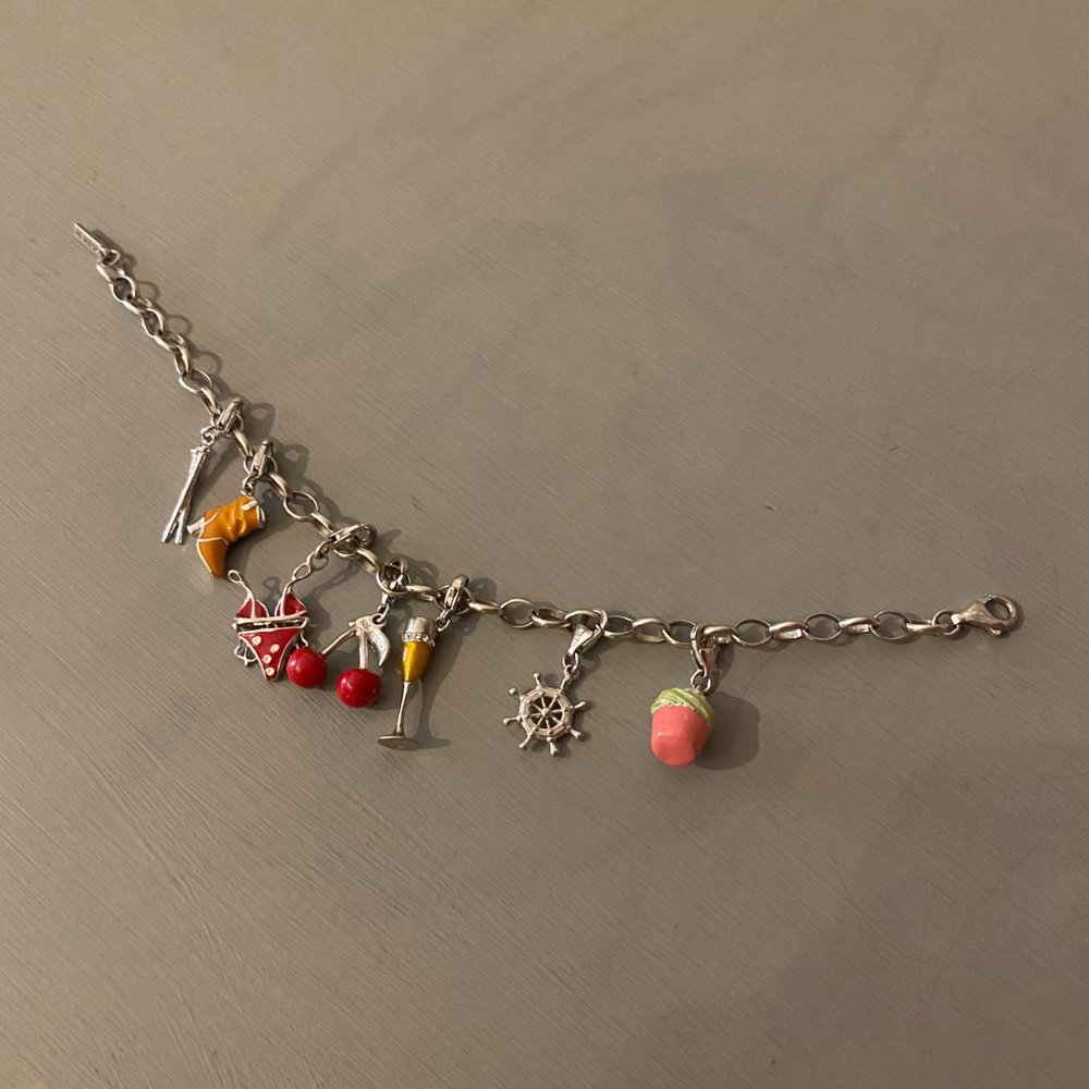 Agatha bracelet with charms
